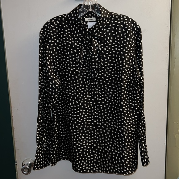 JASON WU dotted tie neck shirt size 6 NWT 😍 - Picture 11 of 14